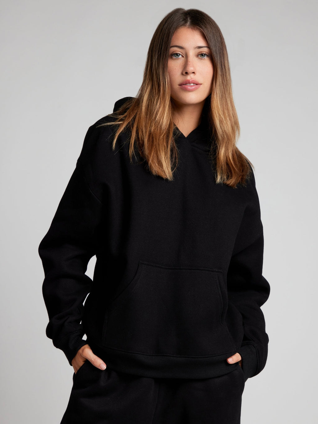 Basic Crop Hoodie
